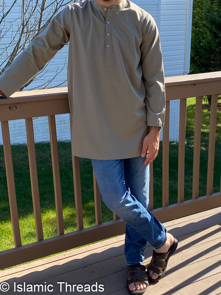 Men's Tunic - Khaki