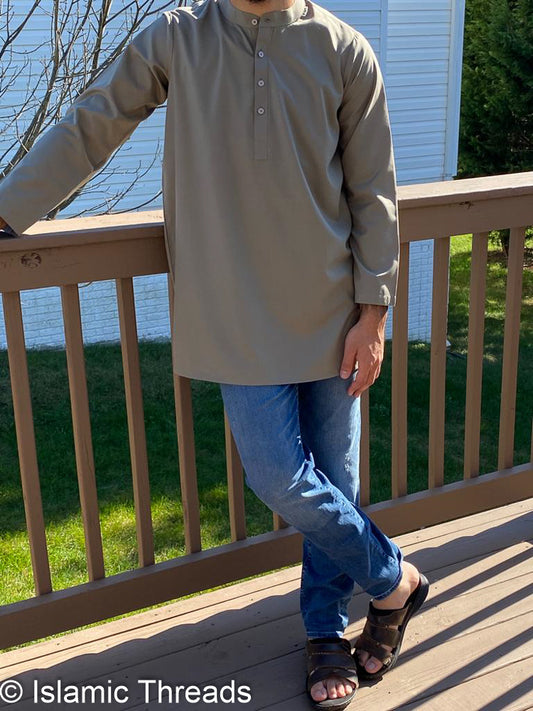 Men's Tunic - Khaki