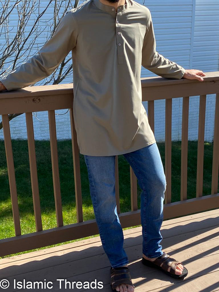 Men's Tunic - Khaki