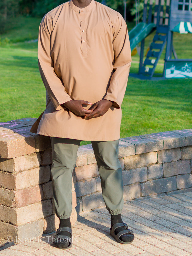 Men's Tunic - Taupe