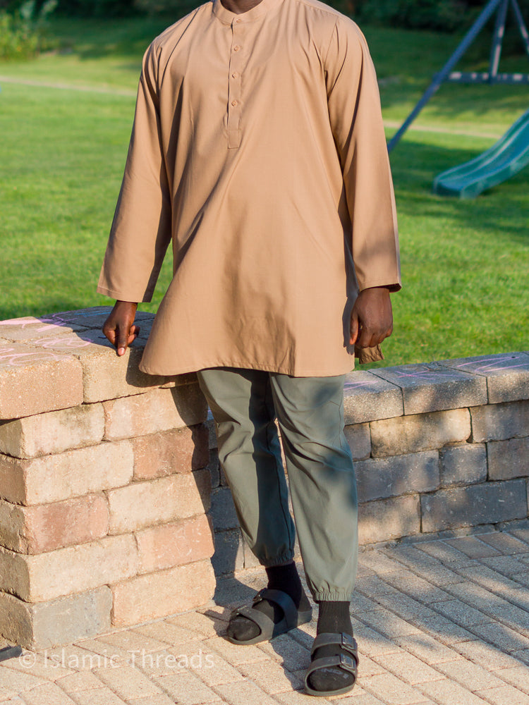 Men's Tunic - Taupe