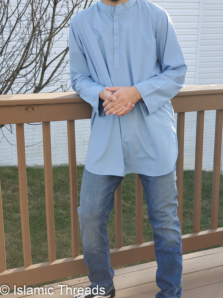 Men's Tunic - Sky Blue